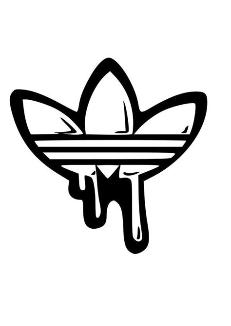 logotipo de adidas original dibujar